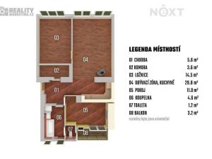 Prodej bytu 3+kk, Olomouc, Mozartova, 73 m2