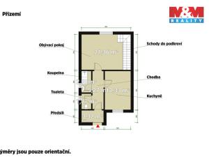 Prodej rodinného domu, Hrádek, Chylická, 85 m2