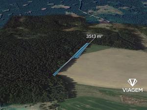 Prodej pole, Račín, 3513 m2