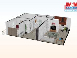 Prodej bytu 3+1, Most, Františka Malíka, 68 m2