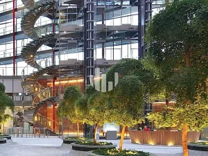 Pronájem kanceláře, Praha - Karlín, Karolinská, 1477 m2