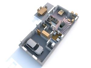 Pronájem rodinného domu, Dřenice, 94 m2