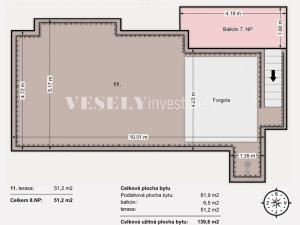 Prodej bytu 4+kk, Praha - Žižkov, Vinohradská, 139 m2