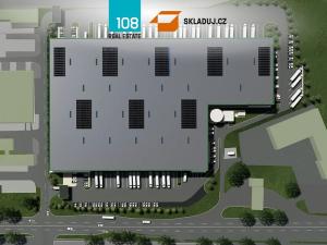 Pronájem skladu, Napajedla, Kvítkovická, 15022 m2