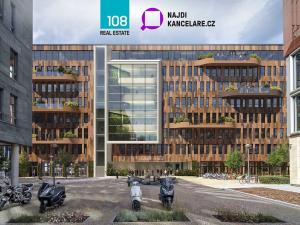 Pronájem kanceláře, Praha - Karlín, Karolinská, 537 m2