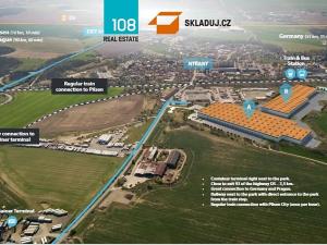 Pronájem skladu, Úherce, 15000 m2