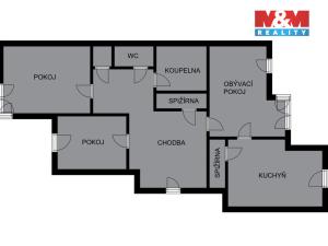 Prodej bytu 3+1, Králíky, Leoše Janáčka, 95 m2