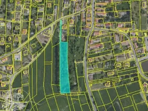 Dražba pozemku pro bydlení, Ondřejov, 4244 m2