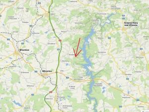 Prodej lesa, Kozárovice, 40085 m2