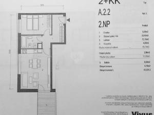 Pronájem bytu 2+kk, Praha - Holešovice, Dělnická, 64 m2