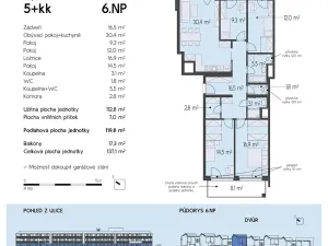 Prodej bytu 5+kk, Brno, Rybářská, 112 m2