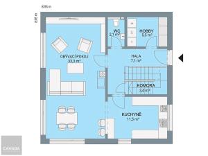 Prodej rodinného domu, Brandýs nad Labem-Stará Boleslav, 125 m2