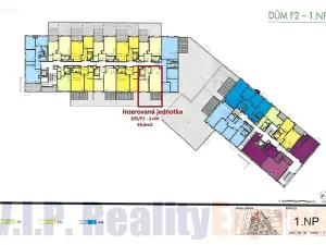 Prodej bytu 2+kk, Praha - Ruzyně, 49 m2