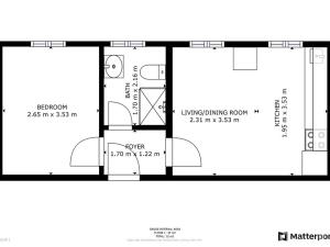 Pronájem bytu 2+kk, Praha - Smíchov, Plzeňská, 30 m2