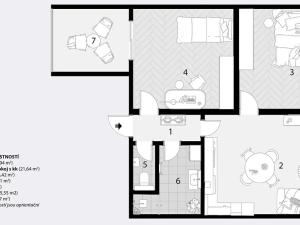 Prodej bytu 3+kk, Brno, 73 m2