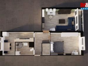 Prodej bytu 2+1, Jablonec nad Nisou, Sadová, 57 m2