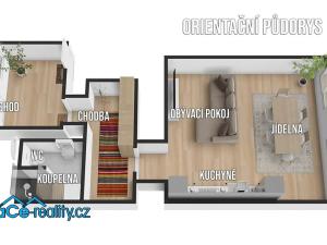 Pronájem bytu 1+kk, Kvasiny, 35 m2