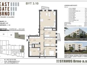 Prodej bytu 4+kk, Brno, Řípská, 113 m2