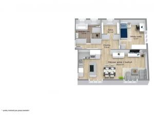 Prodej bytu 3+1, Ostrov, Hlavní třída, 76 m2