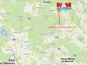 Prodej pole, Křižánky - České Křižánky, 4845 m2