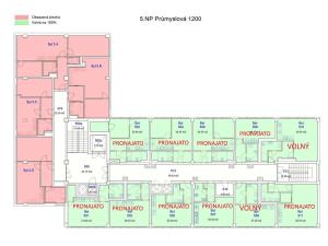 Pronájem bytu 1+kk, Hradec Králové, Průmyslová, 27 m2