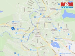 Pronájem bytu 2+1, Žďár nad Sázavou - Žďár nad Sázavou 3, Okružní, 52 m2