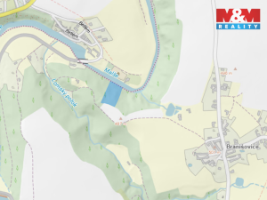 Prodej lesa, Římov - Branišovice, 6543 m2