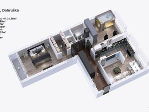 Prodej bytu 3+kk, Dobruška, Šubertovo nám., 75 m2