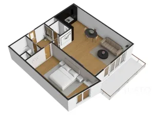 Prodej bytu 2+kk, Praha - Dolní Počernice, U konečné, 61 m2