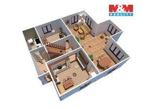 Prodej rodinného domu, Mnichovice - Božkov, Nad Tratí, 183 m2