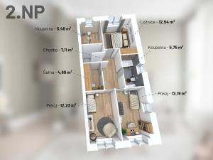 Prodej rodinného domu, Praha - Řepy, Otlíkovská, 125 m2