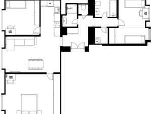 Prodej bytu 4+kk, Praha - Holešovice, Na Maninách, 95 m2