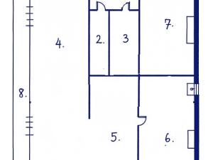 Prodej bytu 3+1, Praha - Karlín, Molákova, 64 m2