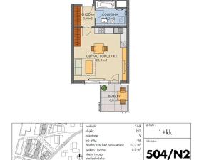 Prodej bytu 1+kk, Praha - Hlubočepy, Ondrákové, 33 m2