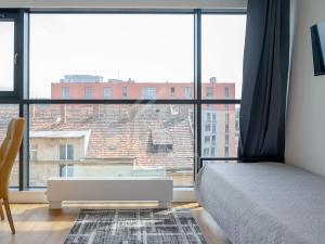 Pronájem bytu 1+kk, Praha - Holešovice, Tusarova, 19 m2