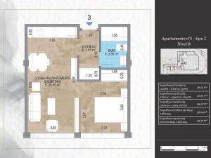 Prodej bytu 1+kk, Monachil, Španělsko, 49 m2