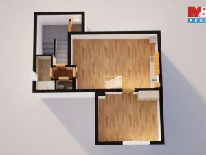 Prodej bytu 2+kk, Jablonec nad Nisou, Saskova, 90 m2