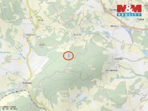 Prodej lesa, Kolinec - Buršice, 11912 m2