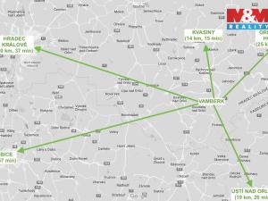 Pronájem bytu 3+1, Vamberk, Struha, 85 m2