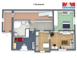 Prodej rodinného domu, Kraslice, Sadová, 305 m2