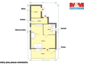 Prodej chaty, Hroznětín - Velký Rybník, 24 m2