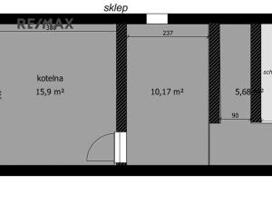 Prodej rodinného domu, Starý Kolín, B. Němcové, 87 m2