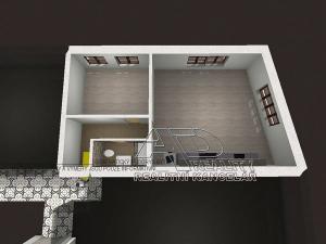 Pronájem bytu 2+kk, České Budějovice, Fráni Šrámka, 53 m2