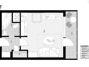 Pronájem bytu 1+kk, Brno, Švermova, 30 m2