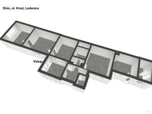 Prodej chalupy, Ledenice, Hrad, 83 m2