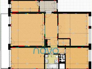 Pronájem bytu 3+1, Praha - Košíře, Černochova, 122 m2