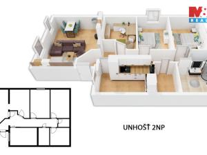 Prodej rodinného domu, Unhošť, Havlíčkova, 221 m2