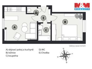 Prodej bytu 2+kk, Nymburk, Poděbradská, 49 m2