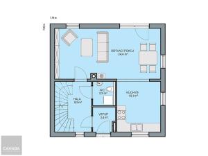 Prodej rodinného domu, Nymburk, 97 m2