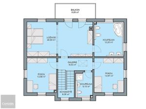 Prodej domu na klíč, Jílové u Prahy, 200 m2